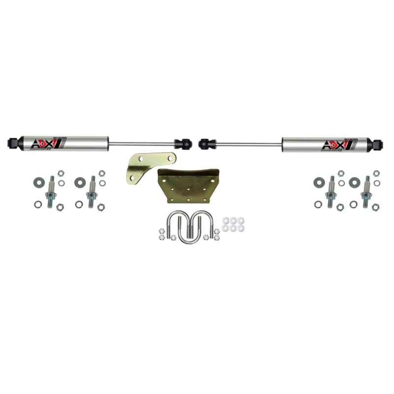 Skyjacker — ADX 2.0 CNC Machined Polished Aluminum Dual Stabilizer Kit.
