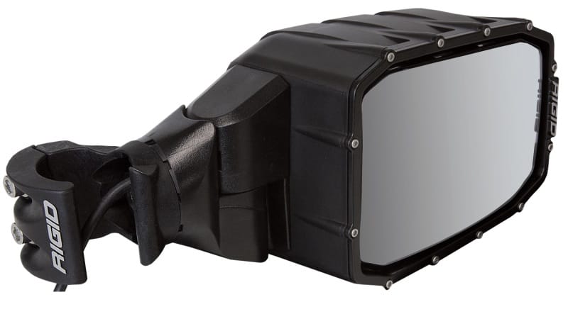 Rigid Industries — RIGID Reflect Side Mirror With Integrated LED Light And Amber Side Light; Pair
Reflect Side Mirror With Integrated LED Light And Amber Side Light, Pair