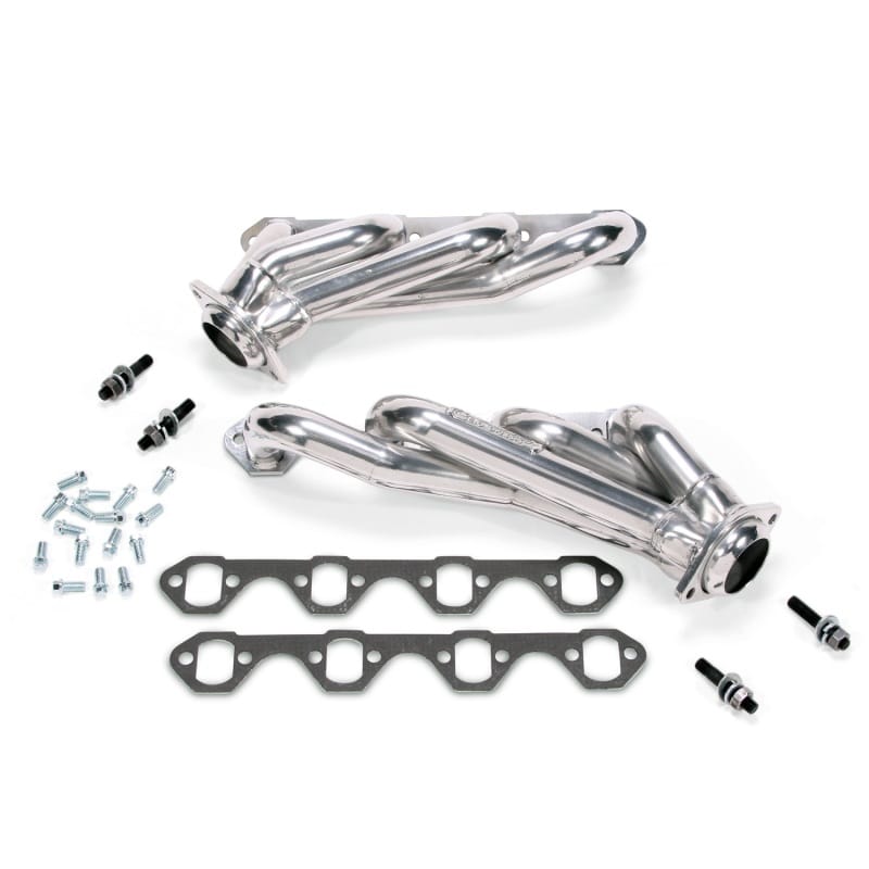 BBK — 1979-1993 MUSTANG 351 SWAP 1-5/8 SHORTY HEADERS (POLISHED SILVER CERAMIC)
Shorty Unequal Length Exhaust Header Kit