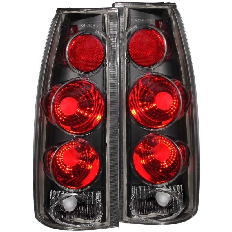 ANZO — ANZO 1999-2000 Cadillac Escalade Taillights Black 3D Style
TailLightSet