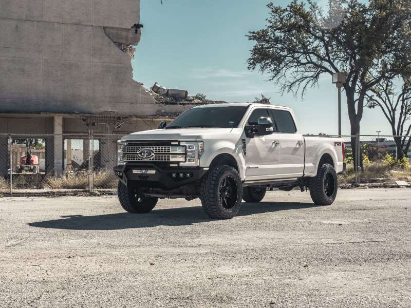 Road Armor — Road Armor 17-20 Ford F-250 SPARTAN Front Bumper Bolt-On Pre-Runner Guard - Tex Blk