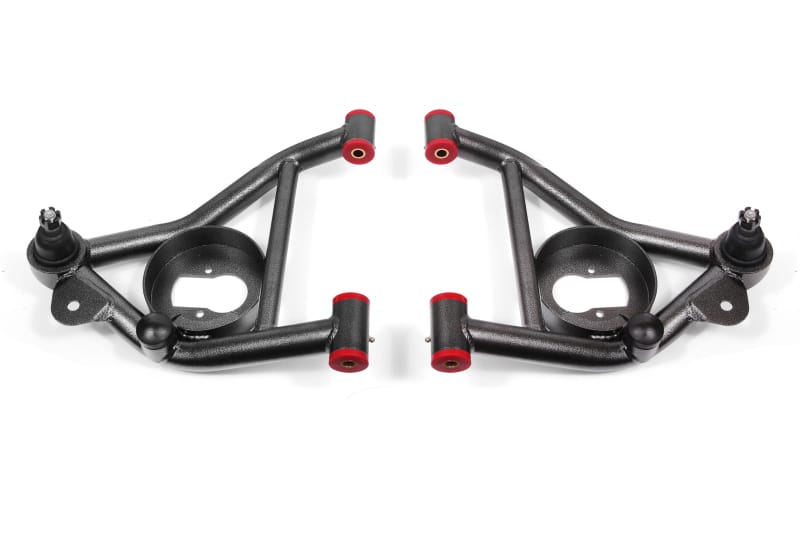 BMR Suspension — A-arms, Lower, DOM, Non-adjustable, Polyurethane Bushings