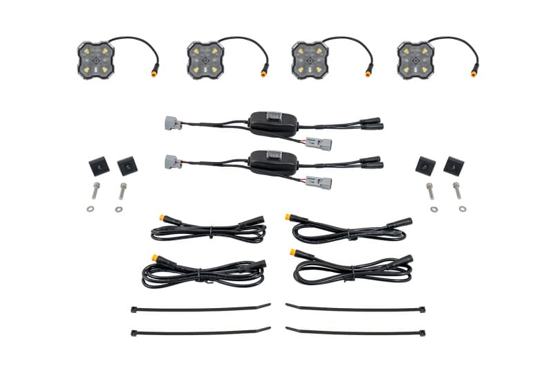Diode Dynamics — Diode Dynamics Stage Series LED Bed Light Kit for Toyota Tacoma- White Diffused