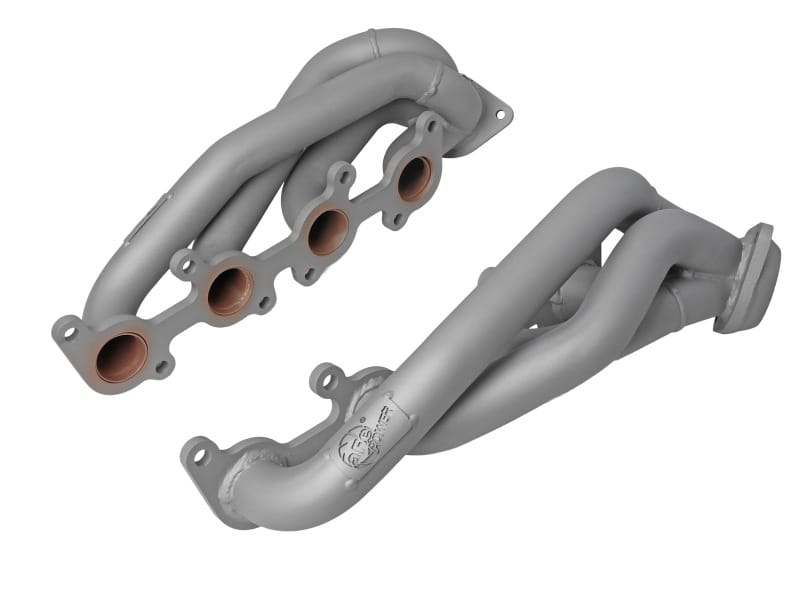 aFe — Twisted Steel 1-5/8 IN to 2-1/2 IN 304 Stainless Headers w/ Titanium Coat Fini