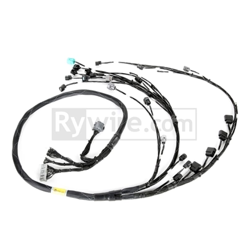 Rywire — Rywire Honda K-Series Tucked Budget Engine Harness w/OBD2 02-04 RSX K20 Sensor/Headlights VSS