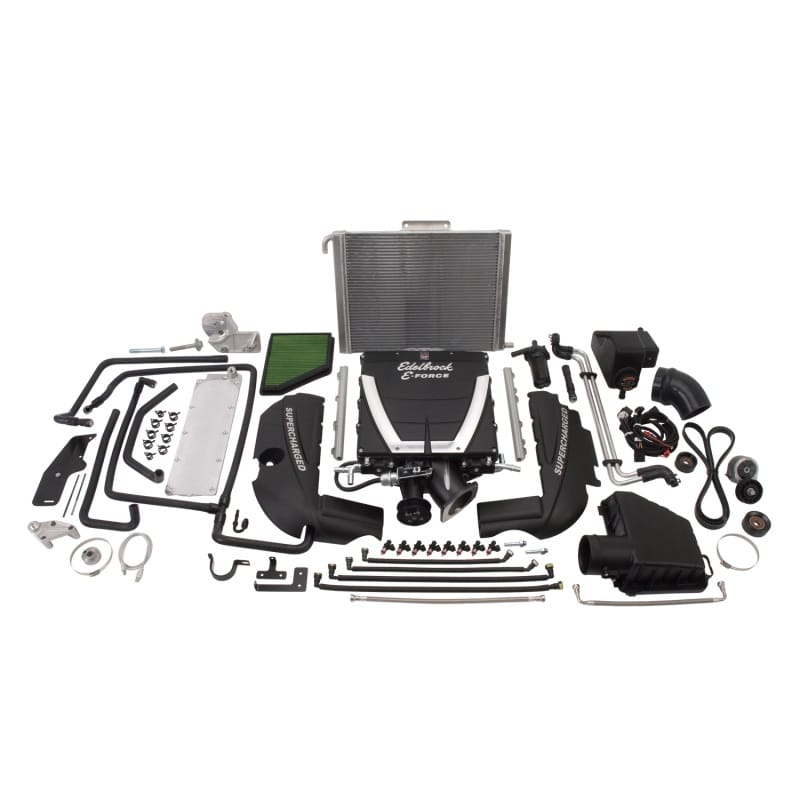 Edelbrock — E-Force Supercharger for 2010-15 Camaro SS L99 Auto Trans (no Tune)
E-Force Stage-1 Street Systems Supercharger