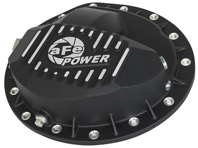 aFe — Pro Series Rear Differential Cover Black w/ Machined Fins