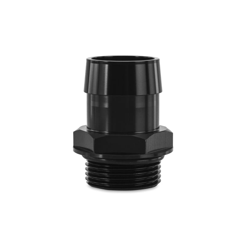 Mishimoto — -16ORB to 1-1/4in Hose Barb Aluminum Fitting, Black