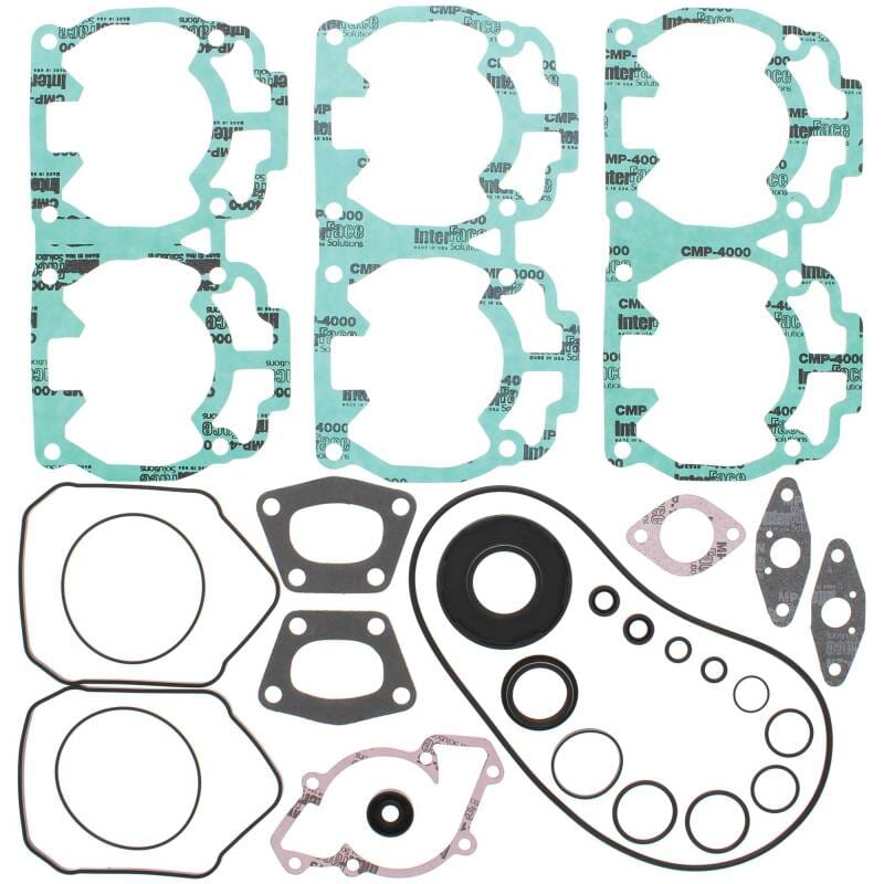 Vertex Pistons — Vertex Gaskets 2001 Ski-Doo Formula 500/DLX LC Complete Gasket Kit w/ Oil Seals