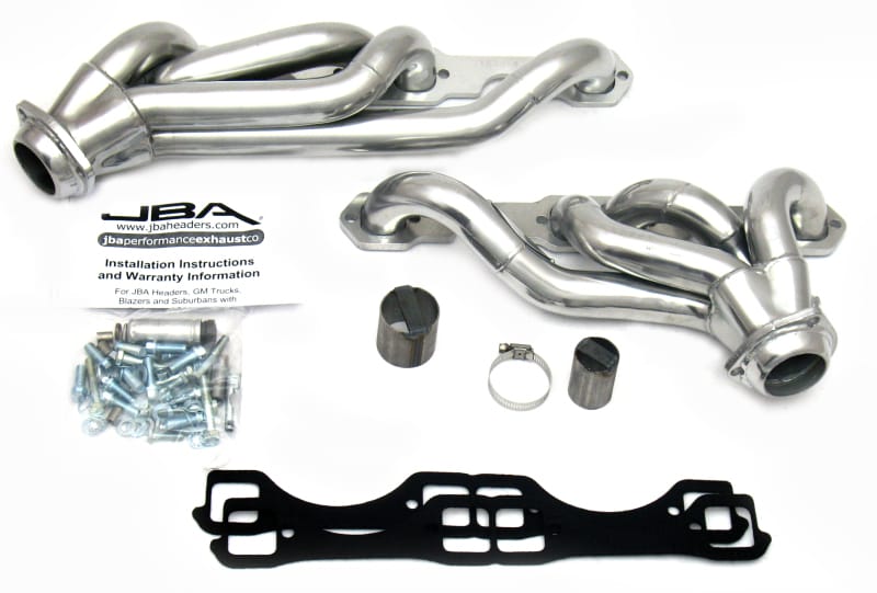 JBA — JBA 87-91 Chevrolet Blazer 5.0L/5.7L w/o A.I.R. 1-5/8in Primary Silver Ctd Cat4Ward Header
Exhaust Header