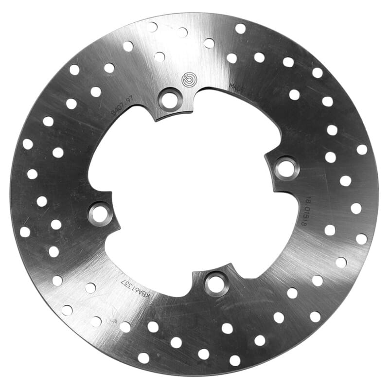 Brembo OE Powersports — Brembo OE 14-20 Honda Forza ABS 300cc 240x6mm Brake Disc - Rear Fixed