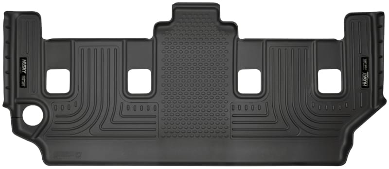 Husky Liners — Husky Liners 08-12 Chrysler Town Country/Dodge Grand Caravan WeatherBeater 3rd Row Black Floor Liner
