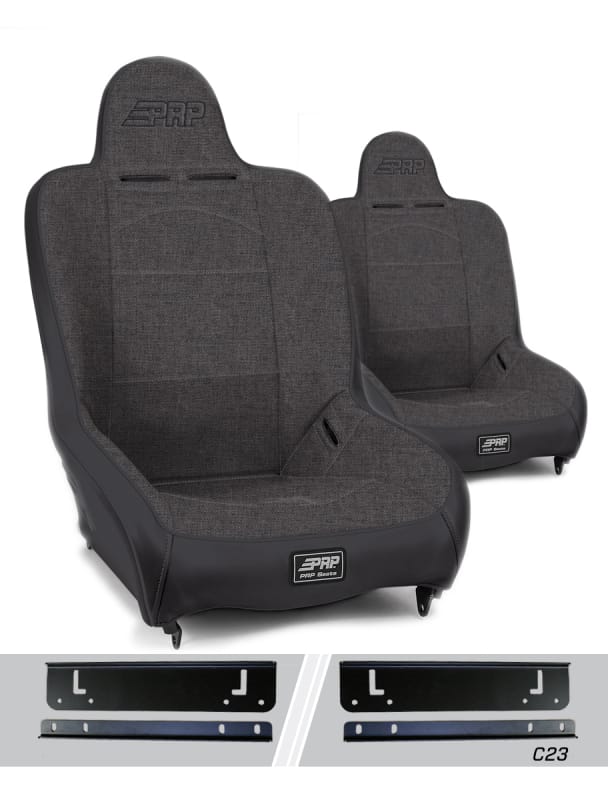 PRP Seats — Premier High Back Suspension Seats Kit for 97-02 Jeep Wrangler TJ (Pair)