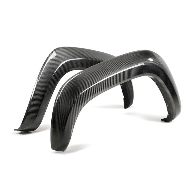 Seibon — Seibon 16-20 Toyota Tacoma Carbon Fiber Front Fender Flares (Pair)