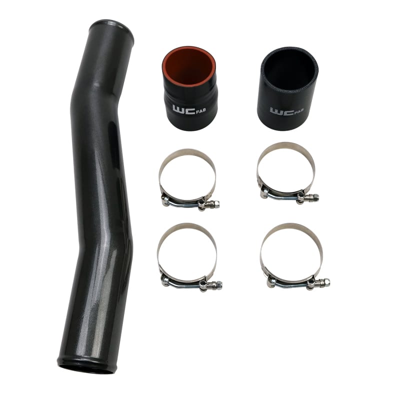 Wehrli — Wehrli 03-07 Dodge 5.9L Cummins Passenger Side 3in Replacement Intercooler Pipe - Bengal Red
P IC Pipe 03-07 BR