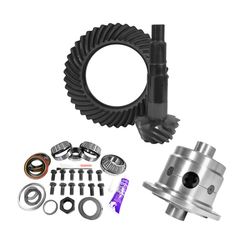 Yukon Gear & Axle — 11.25in. Dana 80 3.54 Rear Ring/Pinion; Install Kit; 35 Spline Posi; 4.375in. BR
11.25" Dana 80 3.54 Rear Ring & Pinion, Install Kit, 35 Spline Posi, 4.375" BRG