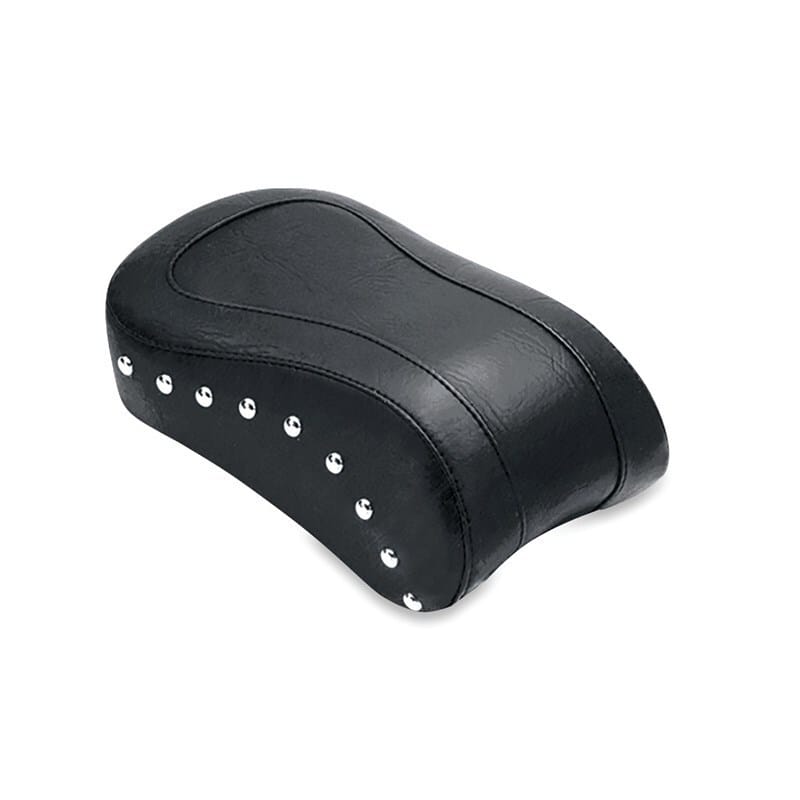 Mustang Motorcycle — Mustang 84-06 Harley Standard Rear Tire Standard Touring Passenger Seat w/Studs - Black