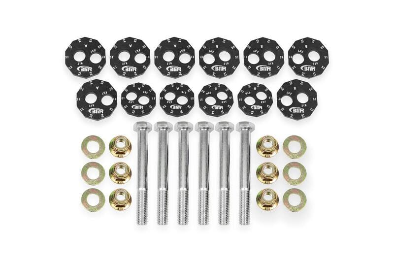 BMR Suspension — Camber Bolt Kit, Front/Rear Lower Control Arms, Z06/ZR1 Only
