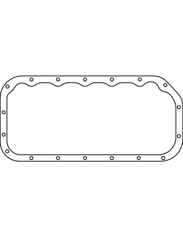 Cometic Gasket — Toyota 2RZ-FE/3RZ-FE Oil Pan Gasket