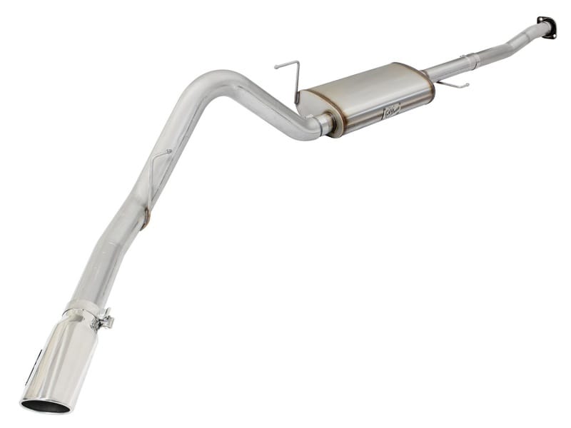 aFe — MACH Force-Xp 3 IN to 3-1/2 IN 409 Stainless Steel Cat-Back Exhaust w/Polish T