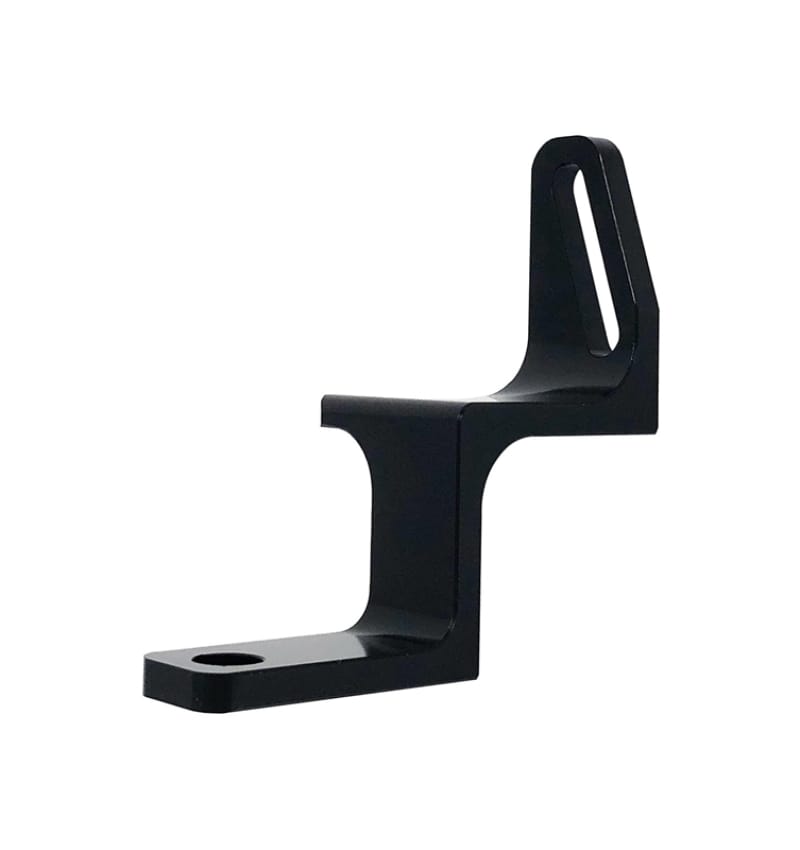 Torque Solution — Torque Solution Reversed Intake Manifold Alternator Relocation Bracket (Black) - 02-14 Subaru WRX