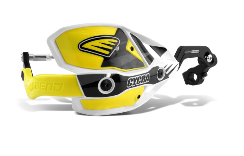 Cycra — Cycra CRM Ultra 7/8 in. Clamp w/White Shield/Yellow Cover