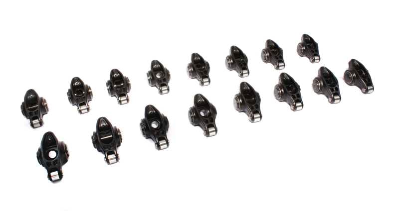 COMP Cams — Ultra Pro Magnum Self-Aligning Rocker Arm Set w/ 1.6 Ratio for SBC w/ 3/8" Stud