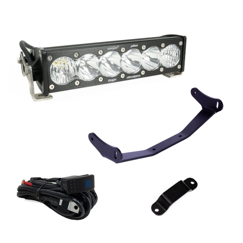 Baja Designs — Baja Designs Can-Am Maverick R Clear 10in OnX6+ Shock Tower Kit