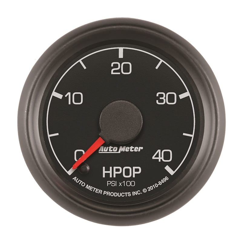 AutoMeter — GAUGE, HIGH PRESS OIL PUMP, 2 1/16" , 4KPSI, STEPPER MOTOR, FORD FACTORY MATCH