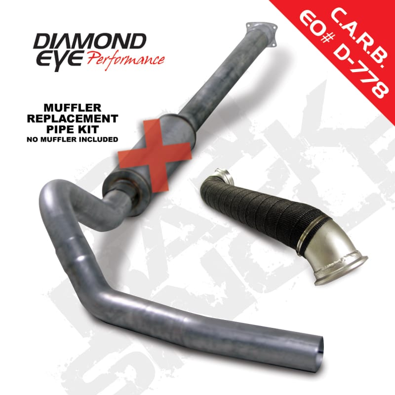 Diamond Eye Performance — 2004-2005 CHEVY 6.6L LLY DURAMAX 2500/3500 (ALL CAB AND BED LENGHTS)-4in. SS
