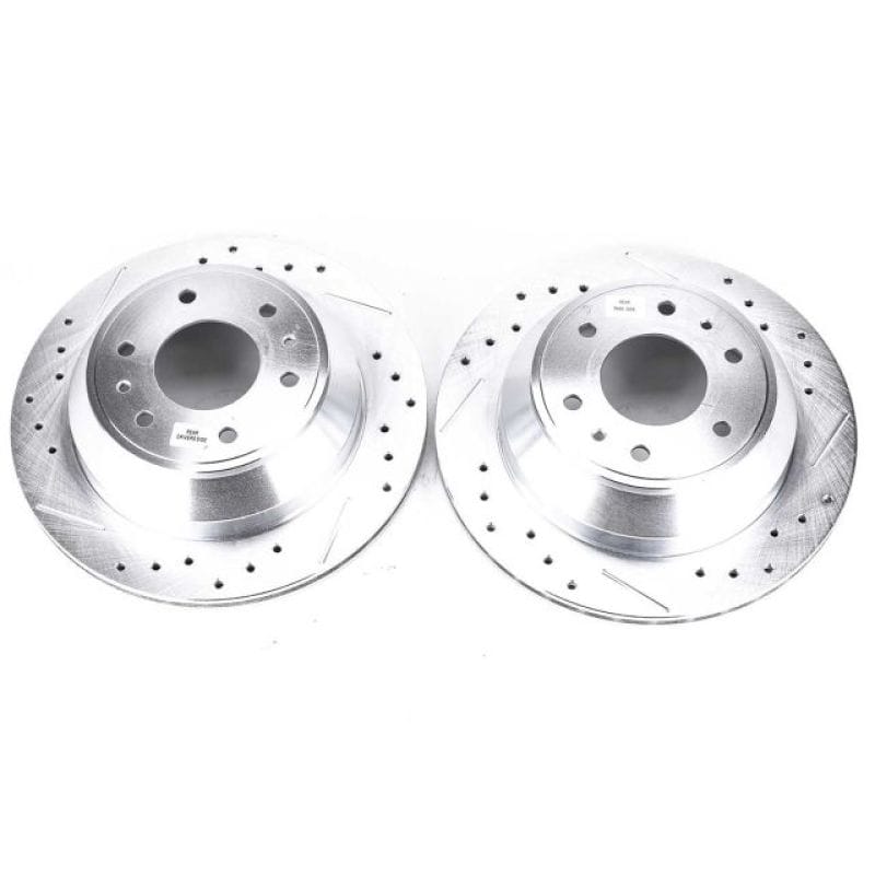 PowerStop — PowerStop Evolution Performance Drilled, Slotted & Plated Brake Rotor Pair