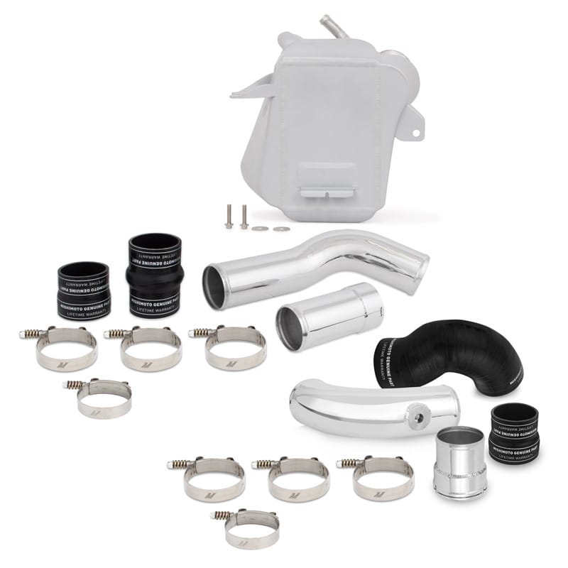 Mishimoto — Air-to-Water Intercooler Kit, Silver/Polished, fits Ford 6.7L Powerstroke 2011+