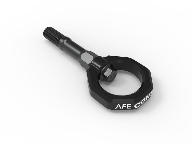 aFe — aFe CONTROL Rear Tow Hook Black