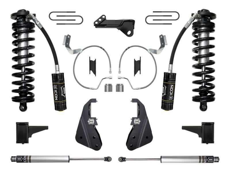 ICON — 23-25 FORD F250/F350 4-5.5" STAGE 1 COILOVER CONVERSION SYSTEM