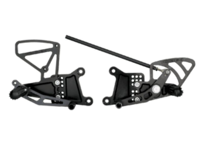 Vortex Racing — Vortex Racing 03-05 Yamaha YZF-R6, 06-09 YZF-R6 S Rear Set- Black