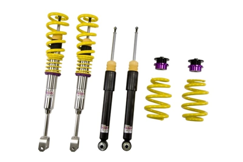 KW — Height adjustable stainless steel coilover system with pre-configured damping
KW COILOVER KIT V1 - 10210059