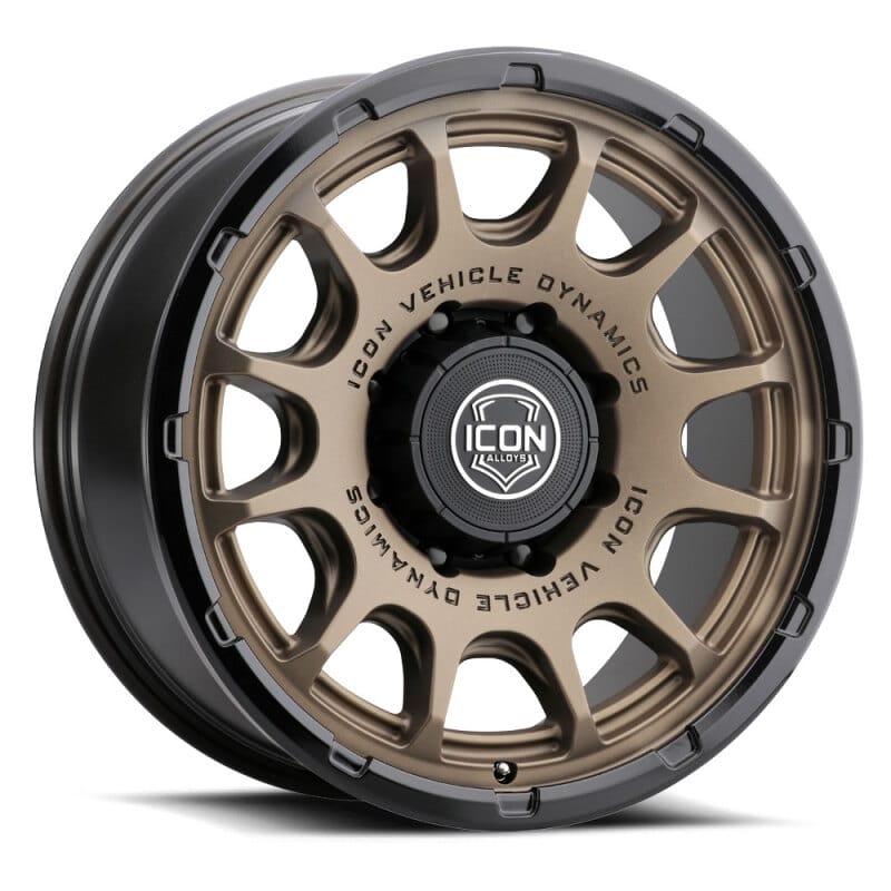ICON — ICON ALLOYS RANCHO SAT BRONZE W GB LIP - 20 X 9 / 8 X 6.5 / 12mm / 5.5" BS