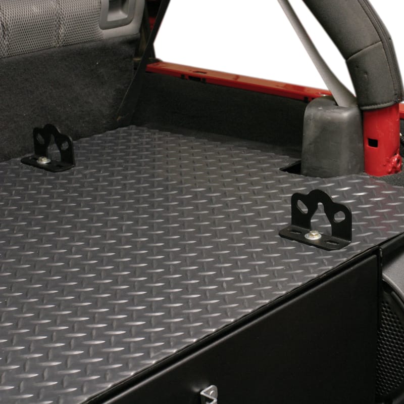 Tuffy Products — Tuffy 4Ftx3Ft Black Diamond Plate Vinyl Mat
Vinyl Liner