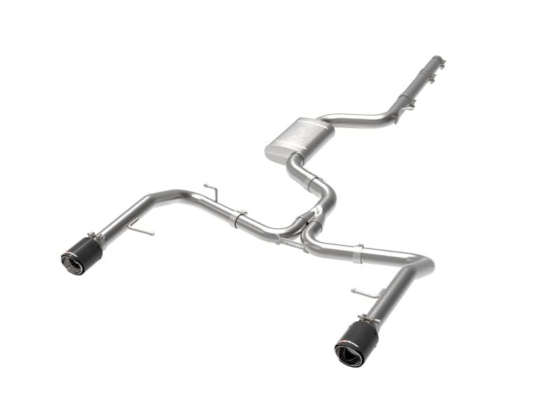 aFe — MACH Force-Xp 3 IN to 2-1/2 IN Stainless Steel Cat-Back Exhaust System Carbon