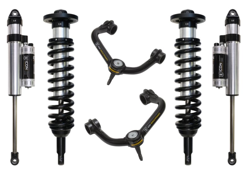 ICON — 04-08 FORD F150 4WD 0-2.63" STAGE 4 SUSPENSION SYSTEM W TUBULAR UCA