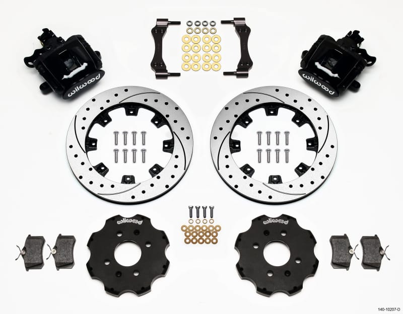 Wilwood — KIT,REAR,CPB,CIVIC/INTEGRA,DISC,2.39 HUB OFFSET,12.19 ROTOR,DRILL