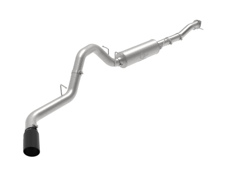 aFe — Apollo GT Series 4 IN 409 Stainless Steel Cat-Back Exhaust System w/ Black Tip