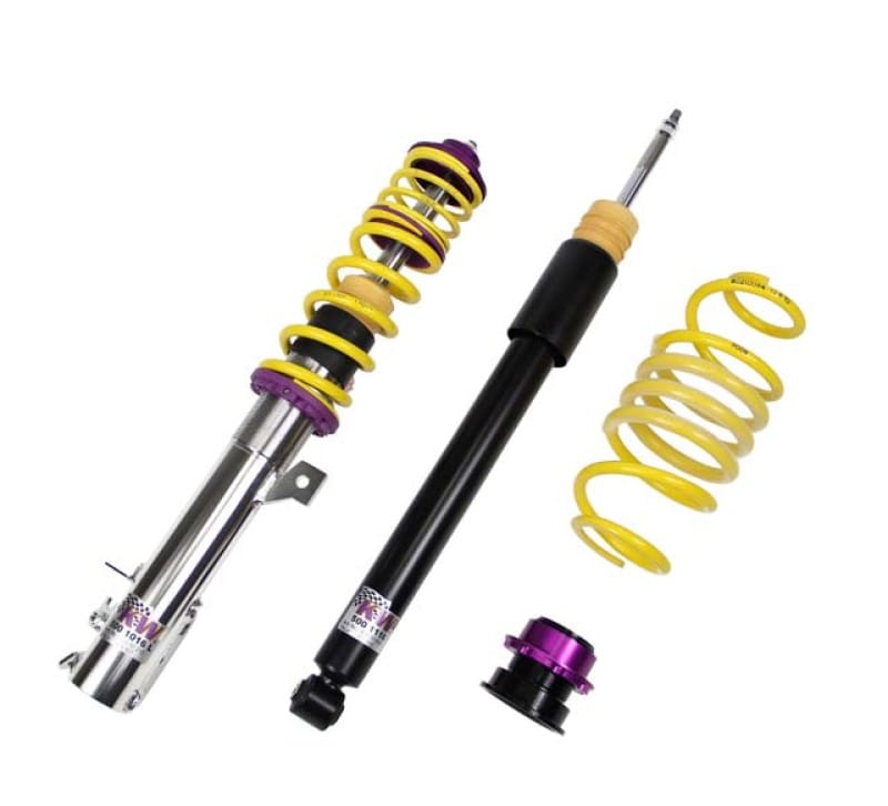 KW — Height adjustable stainless steel coilover system with pre-configured damping
KW COILOVER KIT V1 - 10250029