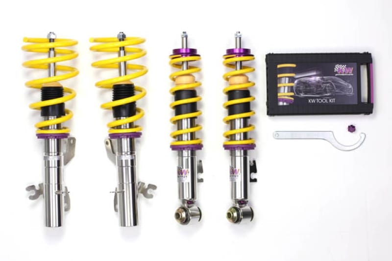 KW — Height Adjustable Coilovers with Independent Compression and Rebound Technology
KW COILOVER KIT V3 - 3522000B