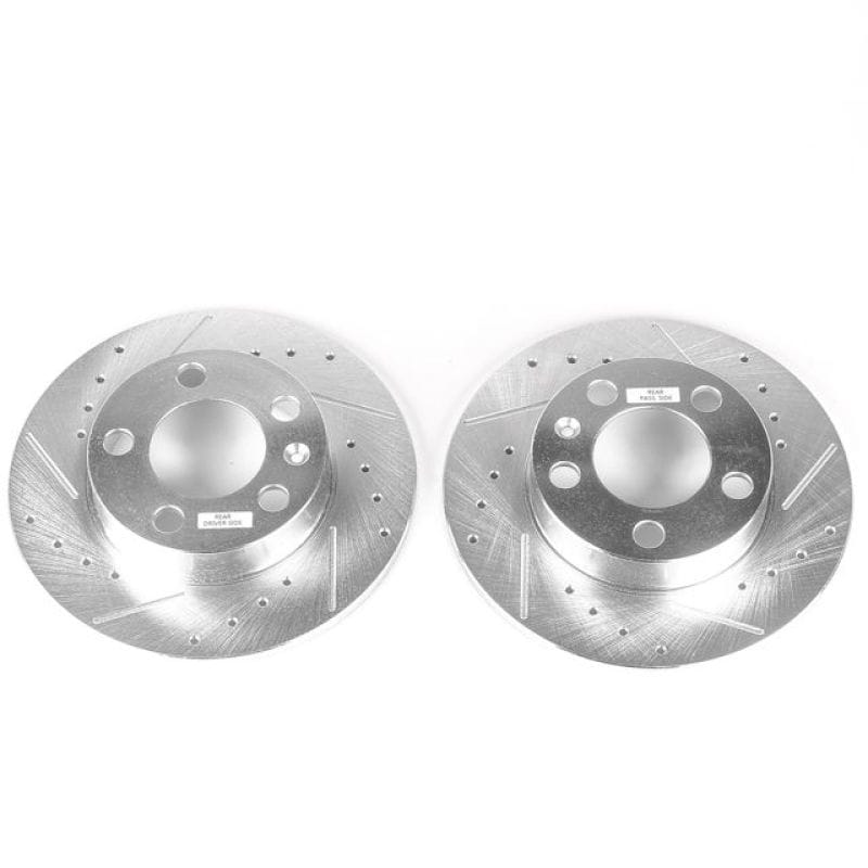 PowerStop — PowerStop Evolution Performance Drilled, Slotted & Plated Brake Rotor Pair