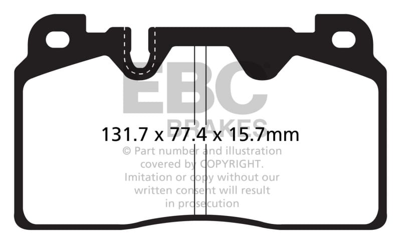 EBC — Yellowstuff Street And Track Brake Pads