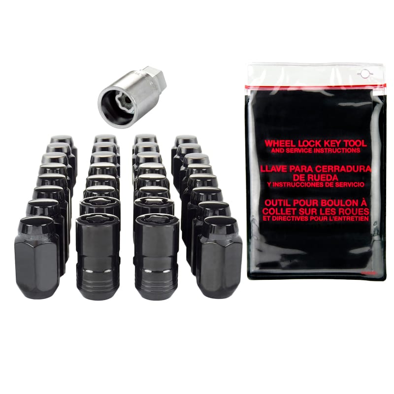 McGard — Cone Seat Exposed Style Wheel Installation Kit-Black
