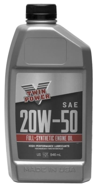 TwinPower — Synthetic Oil, 20W50, Case of 12, qt.