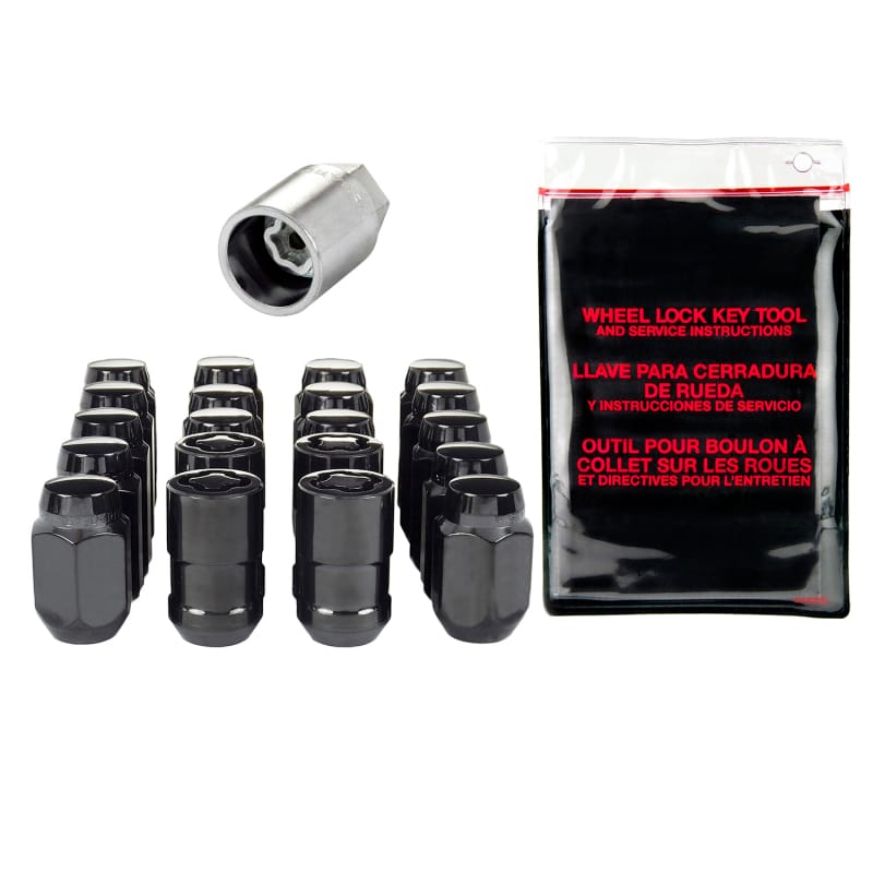 McGard — Cone Seat Exposed Style Wheel Installation Kit-Black