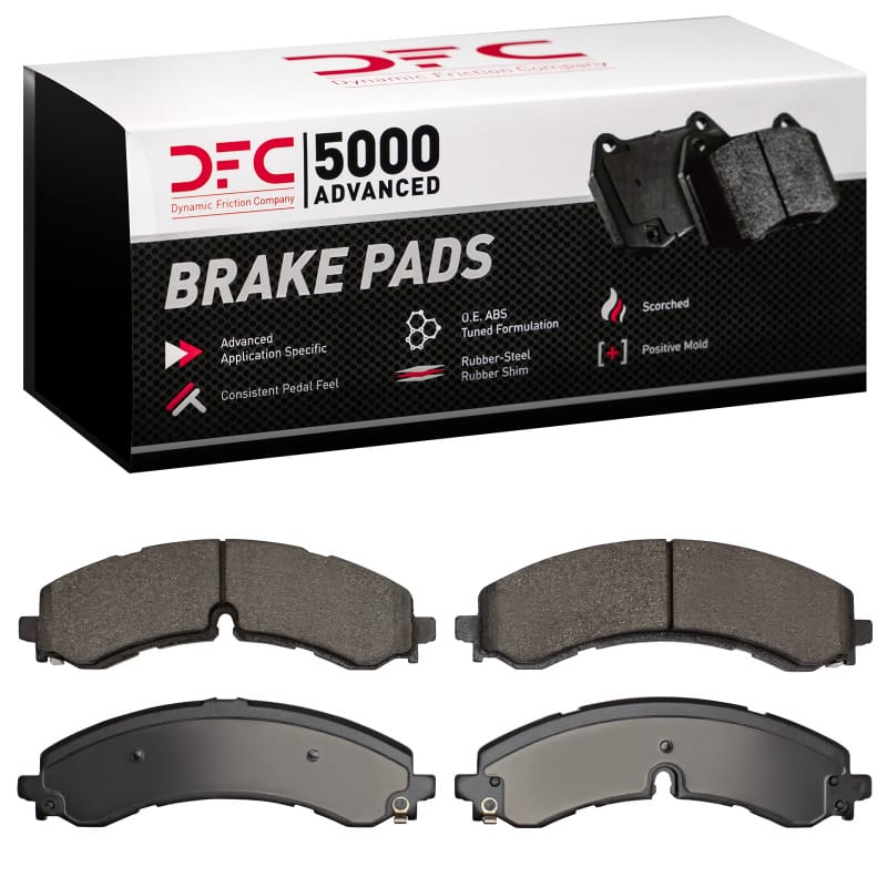 DFC — DFC 20-25 Chevrolet Silverado 2500 HD/2500 HD Classic Front/Rear 5000 Advanced Ceramic Brake Pads